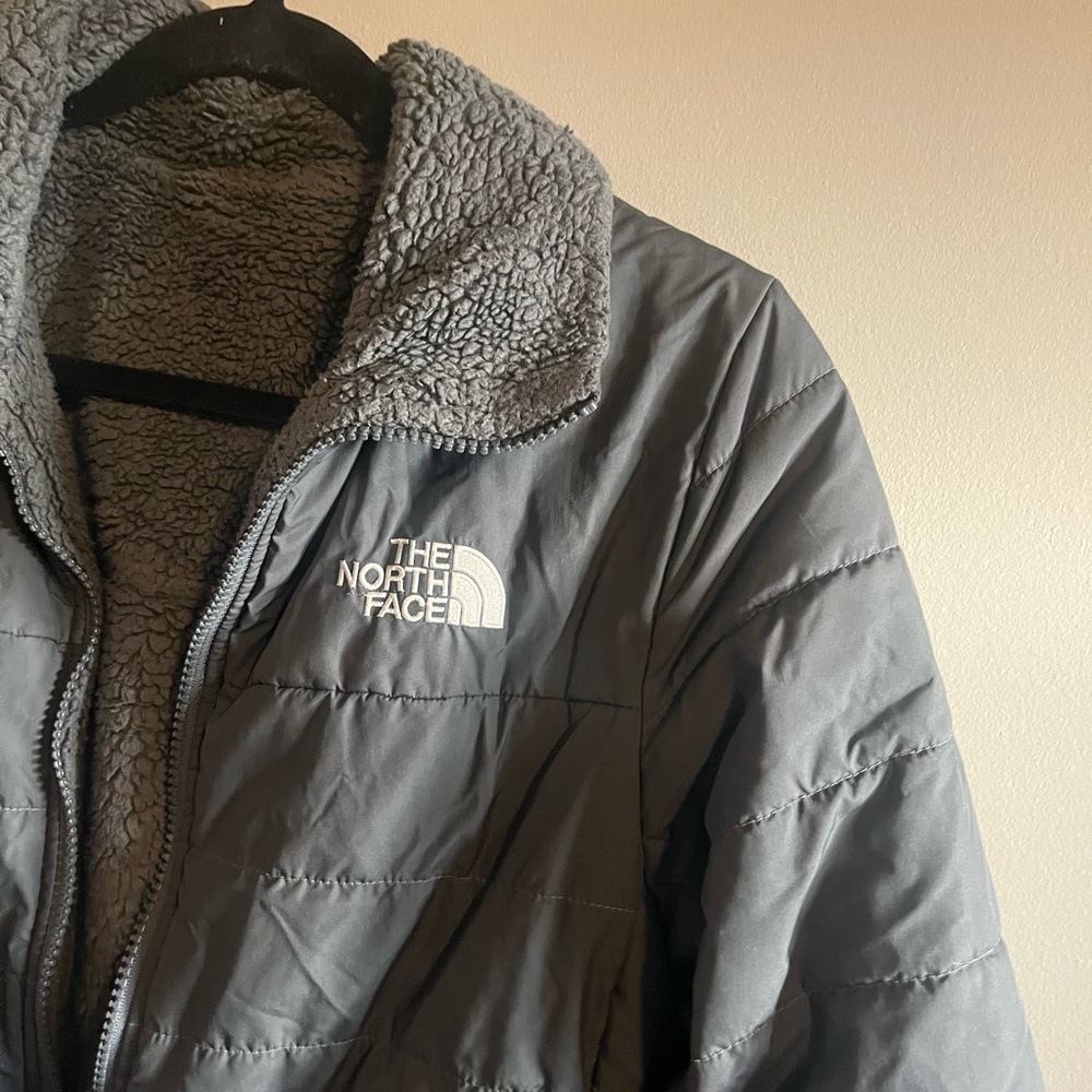 The North Face Gray Mossbud Insulated Reversible Jacket Size Small - Picture 4 of 10